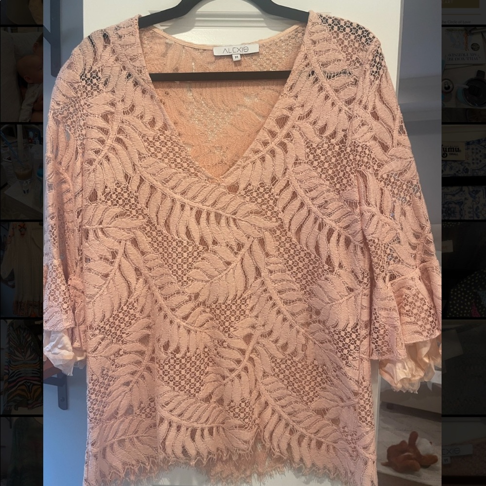 Alexis lace top